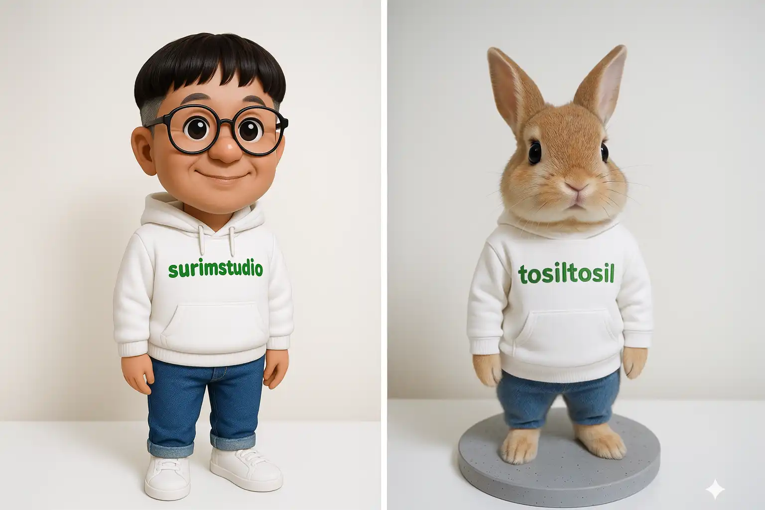 수리미와 토실이의 테스트 프로토타입